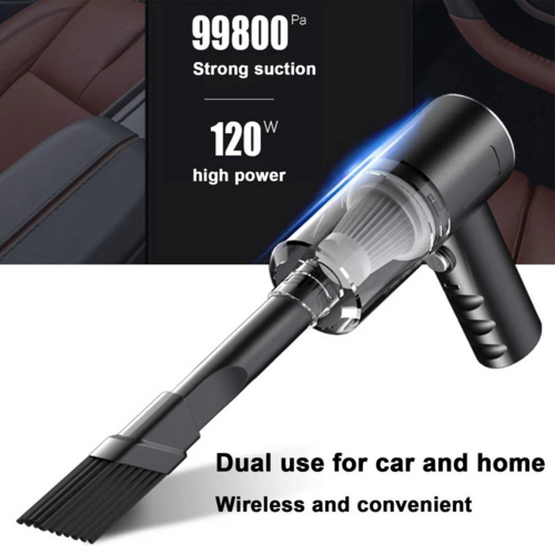 120W Cordless Handheld Vacuum Cleaner Small Mini Portable Car Auto